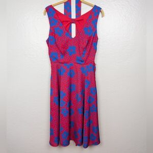 Modcloth Timeless Magnetism Floral Dress M